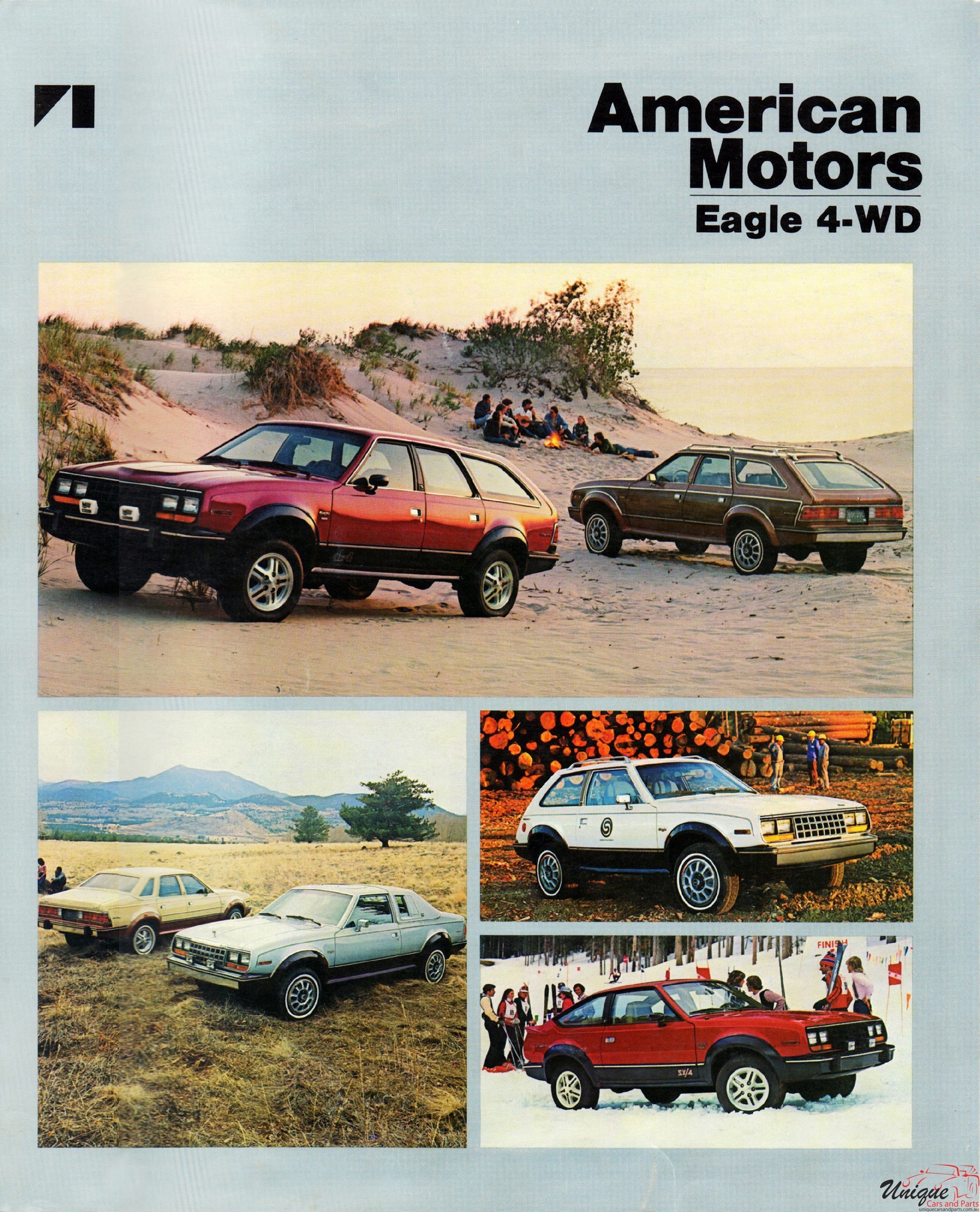 1981 AMC Eagle Export Brochure